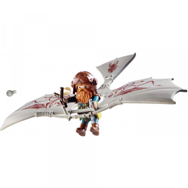 Playmobil Zwergen Flugmaschine